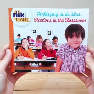 Verkiezing in de klas NL-Engels tweetalig kinderboek
