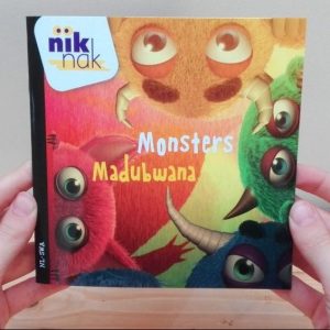 Monsters - cover met Swahili - tweetalig kinderboek van nik-nak