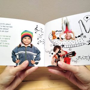 Zo stoer als mijn broer - pagina met Pools - tweetalig kinderboek van nik-nak