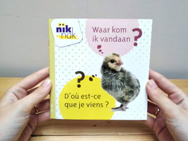 Waar kom ik vandaan? met Frans - cover - tweetalig kinderboek van nik-nak