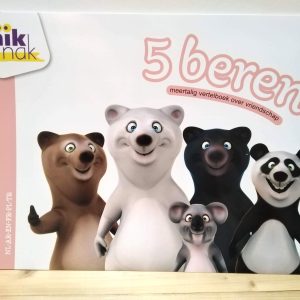 5 Beren meertalig vertelboek groot
