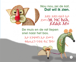 Groot nieuws tweetalig kinderboek