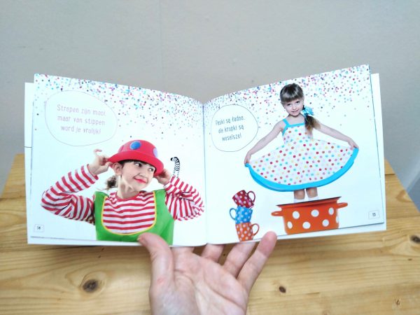 Ik wil een zebra zijn tweetalig kinderboek met Pools voorbeeldpagina