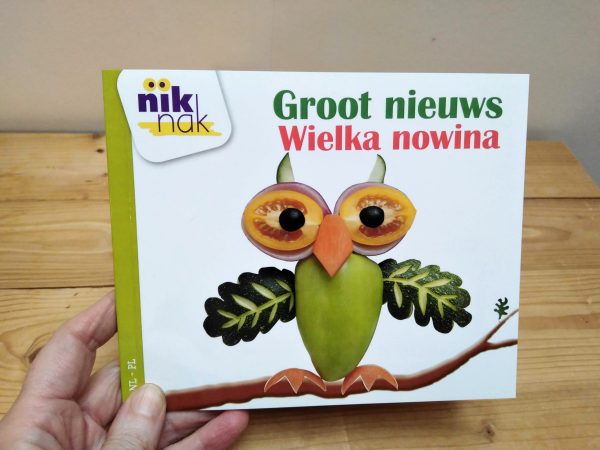 Groot nieuws tweetalig kinderboek Nederlands-Pools