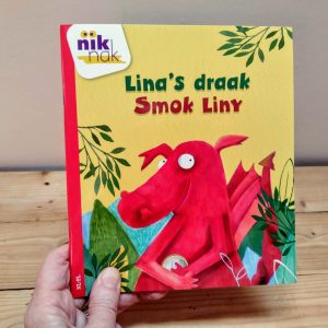 Lina's draak tweetalig kinderboek Pools_cover