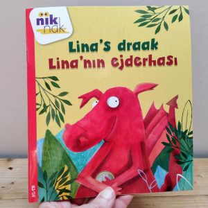 Lina's draak tweetalig kinderboek Turks_cover