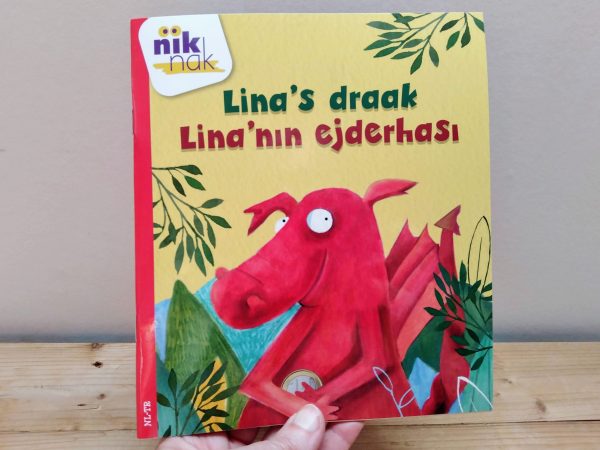 Lina's draak tweetalig kinderboek Turks_cover