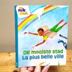 De mooiste stad tweetalig kinderboek met Frans_cover