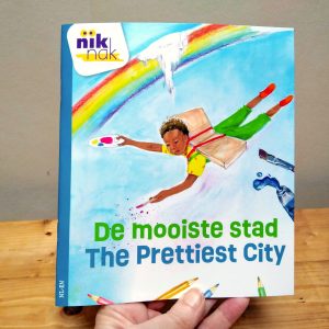 De mooiste stad tweetalig kinderboek met Engels_cover