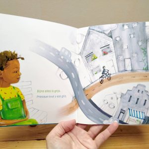De mooiste stad tweetalig kinderboek met Frans_pagina