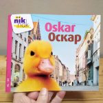 Oskar tweetalig kinderboek met Russisch cover