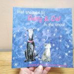 Het sneeuwt bij Betty & Cat tweetalig kinderboek FR-EN cover