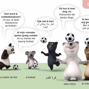 5 Beren meertalig kinderboek hardcover_pagina
