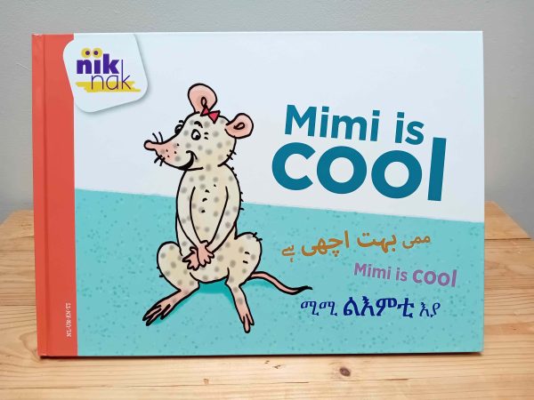 Mimi is cool meertalig kinderboek prentenboek voorlezen Urdu Engels Tigrinya