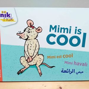 Mimi is cool meertalig kinderboek prentenboek Arabisch Frans Turks