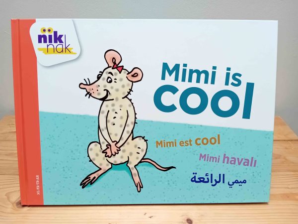 Mimi is cool meertalig kinderboek prentenboek Arabisch Frans Turks