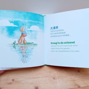 Het geheim van Konijn tweetalig prentenboek Chinees_pagina