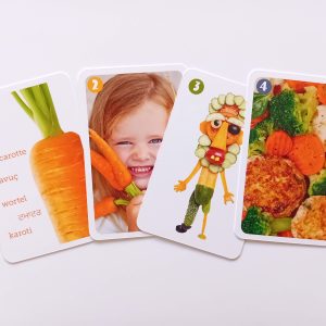 groentenpret meertalig kaartspel wortel
